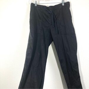 Lou & Gray Cargo Pants M Black Soft Lounge Joggers Comfy